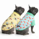 Sunblock Dog T-Shirt (2-pack) - Bees Watermelon