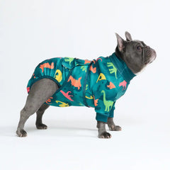 Dog Surgical Suit - Dinosaurs