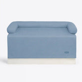 Frostcore™ Cooling Couch Cover Dog Bed - Waffle Ash Blue