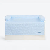 Frostcore™ Cooling Couch Cover Dog Bed - Hearts Blue