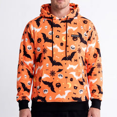 Halloween Human Hoodie - Orange (2)