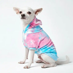 Velvet Dog Hoodie - Snow Cone