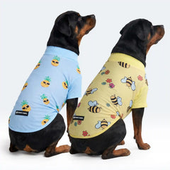 Sunblock Dog T-Shirt (2-pack) - Bees Pineapple
