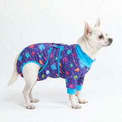 Dog Surgical Suit - Planets