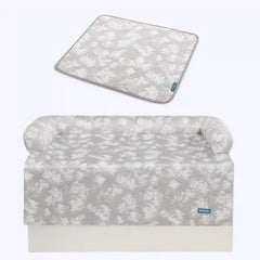 Frostcore™ Cooling Couch Cover Dog Bed and Cooling Mat Set - Clouds Grey