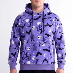 Halloween Human Hoodie - Purple