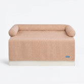Frostcore™ Cooling Couch Cover Dog Bed - Waffle Brown