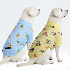 Sunblock Dog T-Shirt (2-pack) - Bees Pineapple