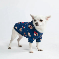 The France Dog Hoodie - Blue