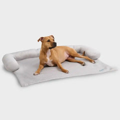 Frostcore™ Cooling Couch Cover Dog Bed - Waffle Grey
