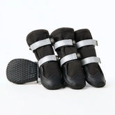 Dog Rainboots, Waterproof Dog Shoes - Black (2)
