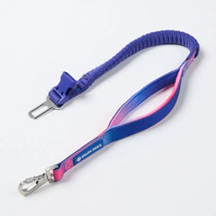 Multipurpose Seatbelt Handsfree Leash & Poop Bag Holder Set - Snow Cone