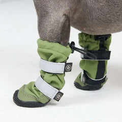 Dog Rainboots, Waterproof Dog Shoes - Green