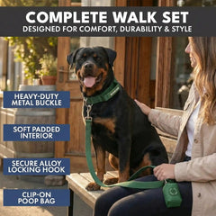 Comfort Control Collar Set - Army Green