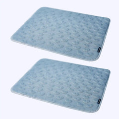 Frostcore™ Cooling Mat (2-pack) - Hearts Ash Blue