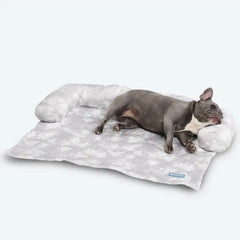 Frostcore™ Cooling Couch Cover Dog Bed - Clouds Grey