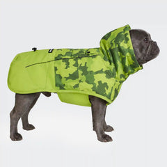 Breatheshield™ Dog Raincoat - Camo Lime
