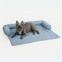 Frostcore™ Cooling Couch Cover Dog Bed - Ash Blue