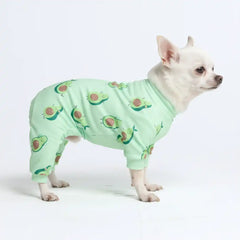 Dog Pajama - Avocado