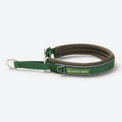 Cushioned Martingale Collar - Army Green