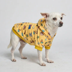 The Australia Dog Hoodie - Yellow