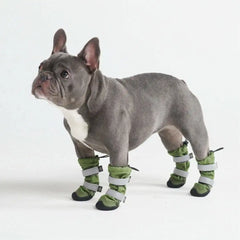 Dog Rainboots, Waterproof Dog Shoes - Green