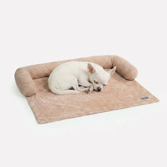 Frostcore™ Cooling Couch Cover Dog Bed - Waffle Brown