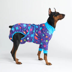 Dog Surgical Suit - Planets
