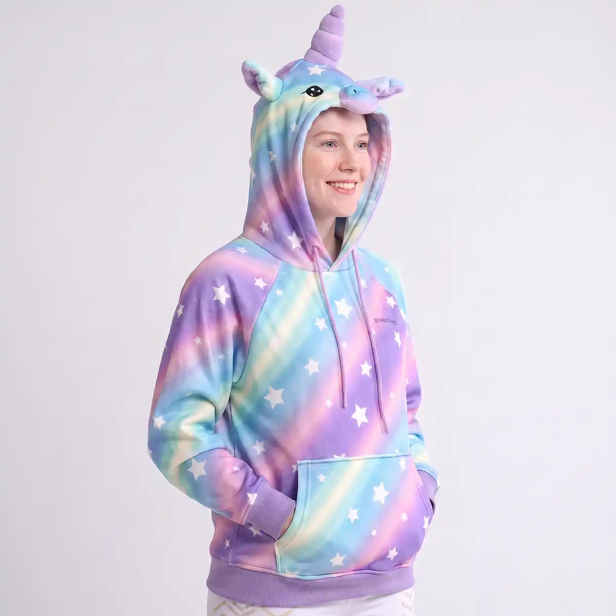 Halloween Human Hoodie - Unicorn
