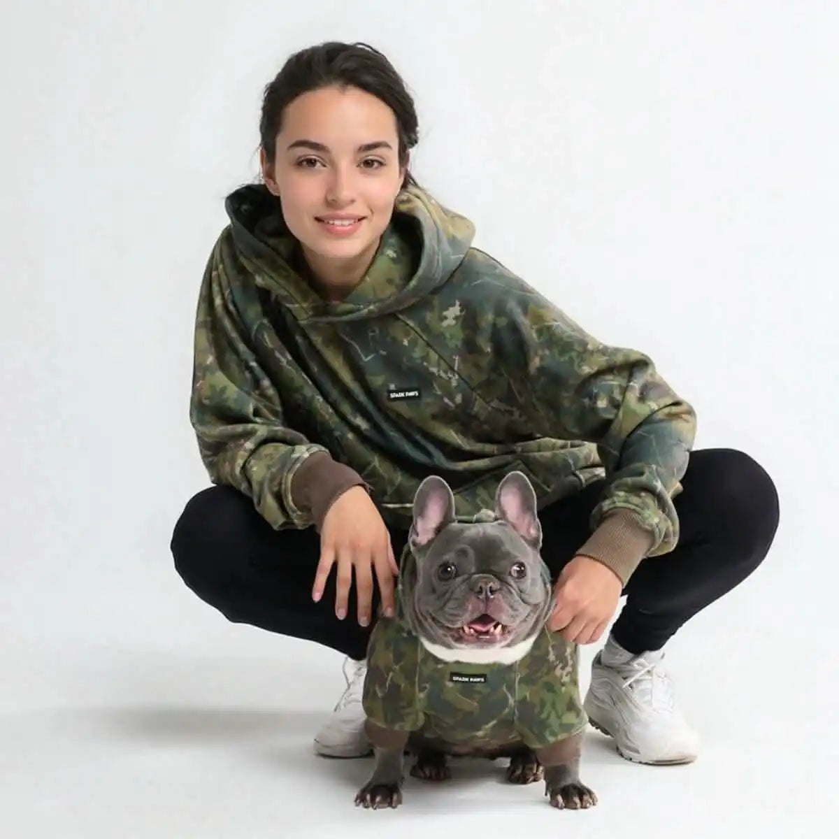 Camo Human Hoodies
