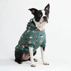 The Germany Dog Hoodie - Dark Green