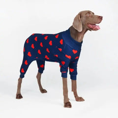 Dog Pajama - Hearts