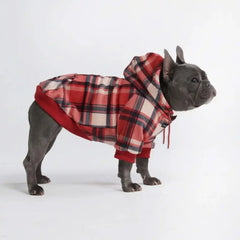 Plaid Dog Hoodies