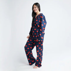 Human Pajama Top - Hearts