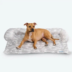Frostcore™ Cooling Couch Cover Dog Bed - Clouds Grey
