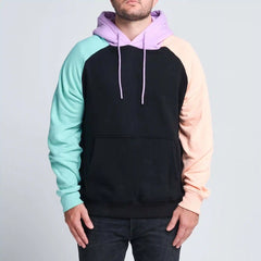 Color Block Human Hoodies