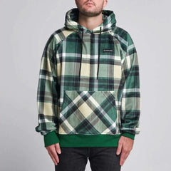 Green Plaid Human Hoodie