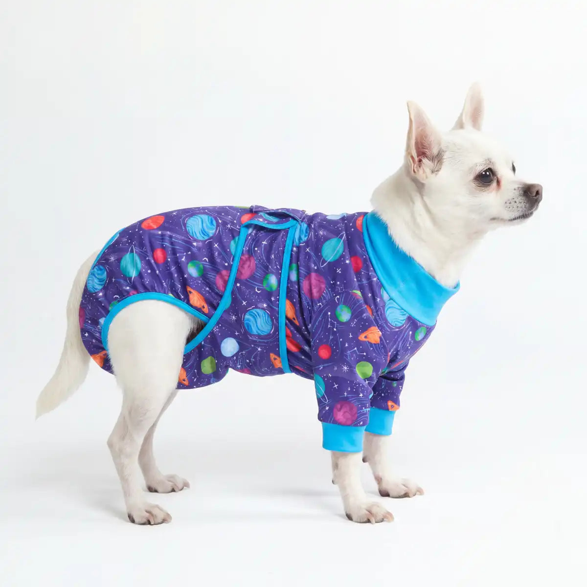 Dog Surgical Suit - Planets