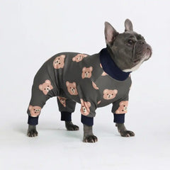 Dog Pajama - Bear Black