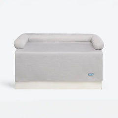 Frostcore™ Cooling Couch Cover Dog Bed - Waffle Grey