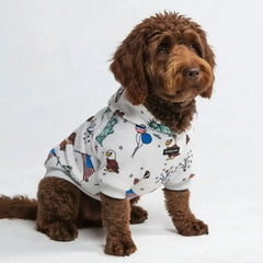 Around the World Dog Hoodies