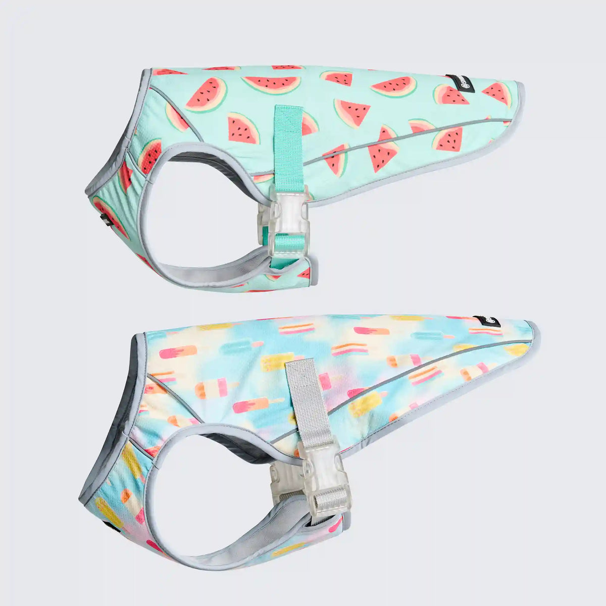 Dog Cooling Vest (2-pack) - Popsicles & Watermelon
