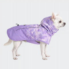 Breatheshield™ Dog Raincoat - Camo Purple