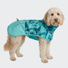 Breatheshield™ Dog Raincoat - Camo Teal