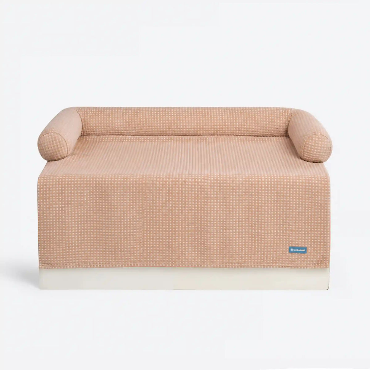 Frostcore™ Cooling Couch Cover Dog Bed - Waffle Brown