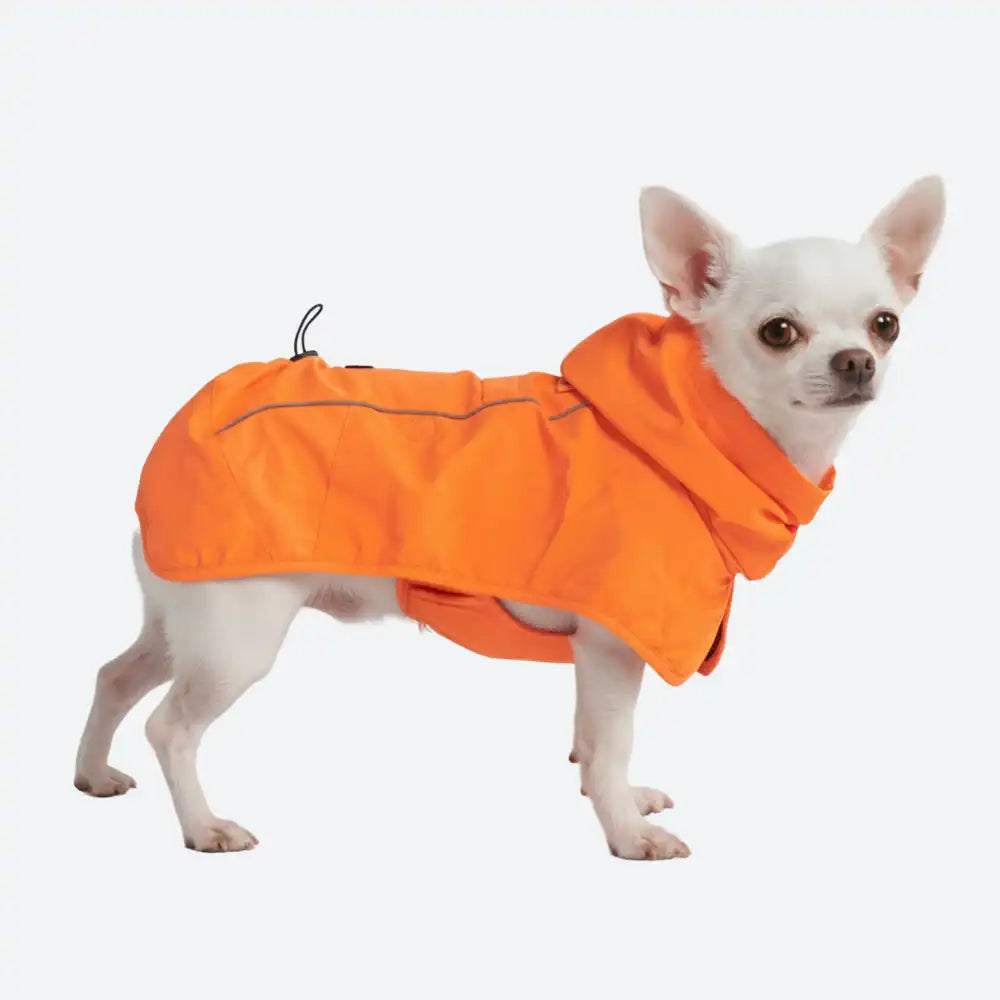 Breatheshield™ Dog Raincoat - Neon Orange
