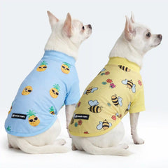 Sunblock Dog T-Shirt (2-pack) - Bees Pineapple