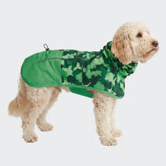 Breatheshield™ Dog Raincoat - Camo Green