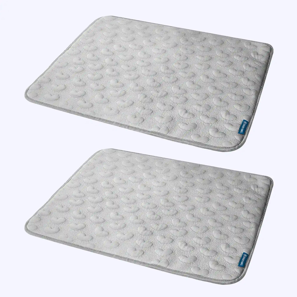 Frostcore™ Cooling Mat (2-pack) - Hearts Grey