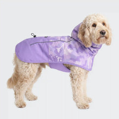 Breatheshield™ Dog Raincoat - Camo Purple